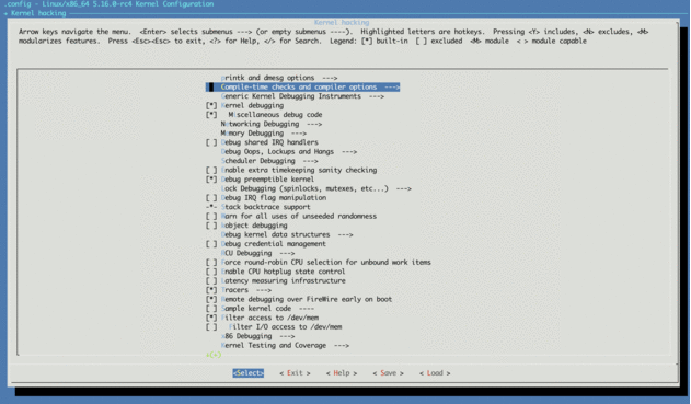 Menu Config