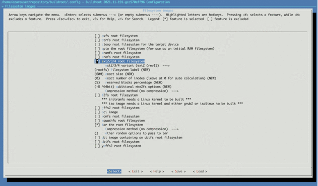 Menu Config
